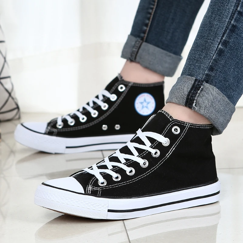 Кеды NORTHMARCH мужские высокие классические холщовые кроссовки эспадрильи дышащая