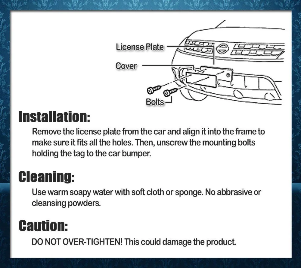 2 шт. прозрачный дым номерном знаке тега рамка Обложка щит для авто