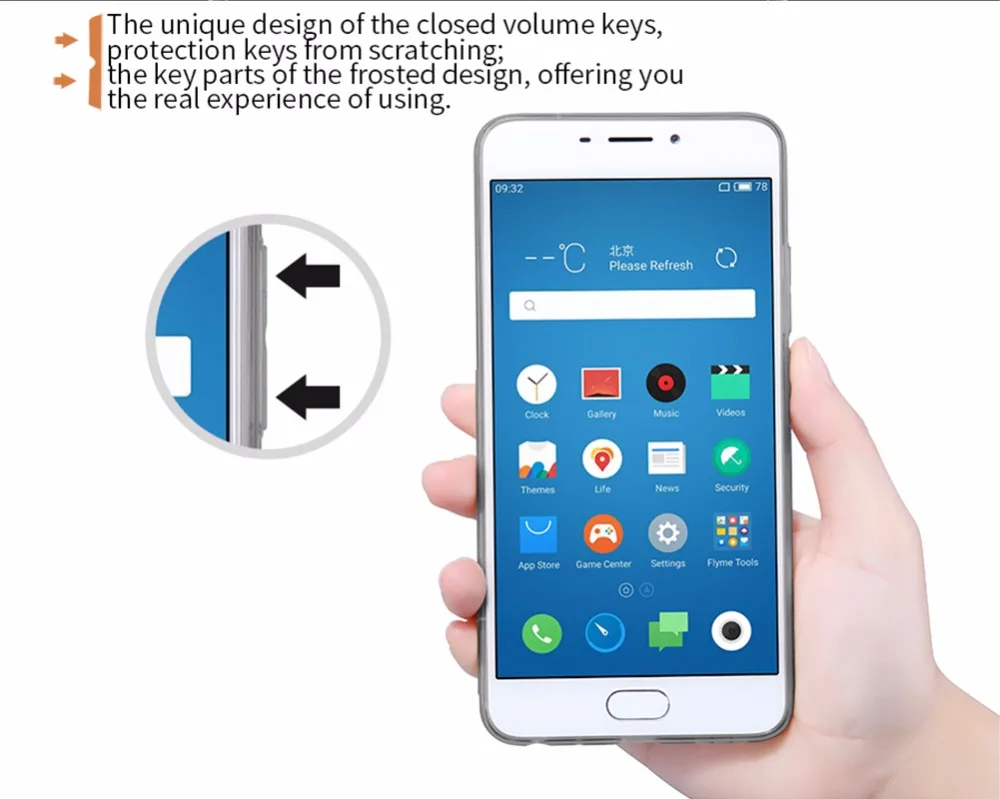 NILLKIN meizu m5 note чехол Мягкий силиконовый TPU 5 (5.5 дюймов) телефон сумки |