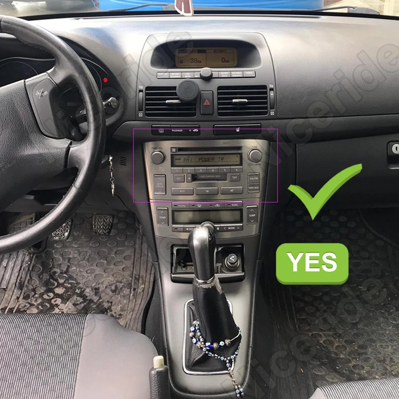 Android 8 0 1 2 Din автомобильный DVD стерео головного устройства для Toyota Avensis мультимедиа