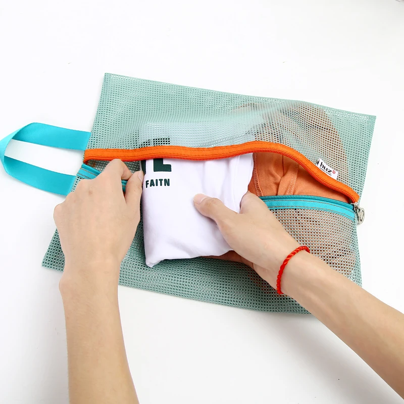 4 ШТ./КОМПЛ. Путешествия Портативный Мешок Хранения Сетки Одежда Сортировка Сумки