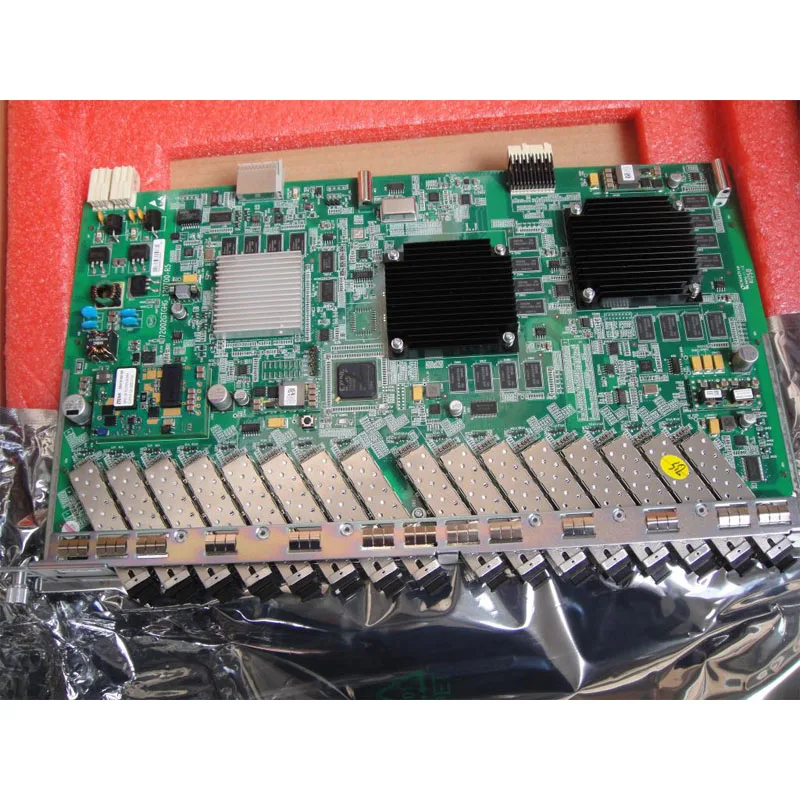 Оригинальное волокно домашняя GTGH плата интерфейса с 16 Gpon портами SFP C + модуль для