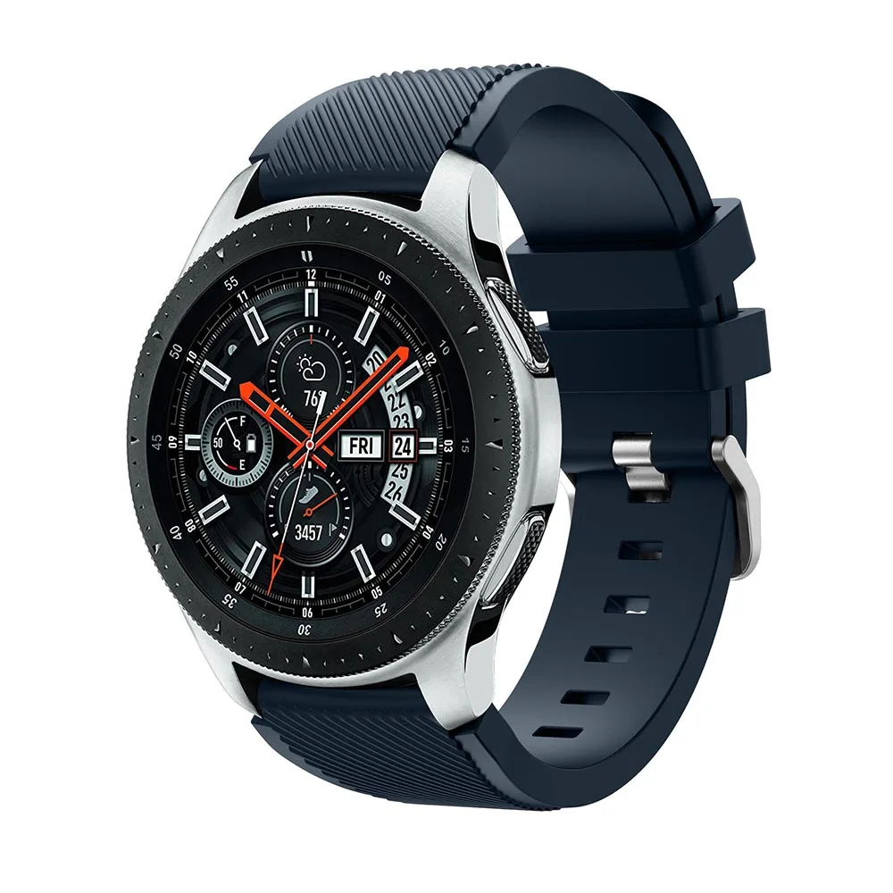 Ремешок для Samsung Gear S3 Frontier/Классическая силиконовая лента Galaxy 46 мм Браслет Смарт