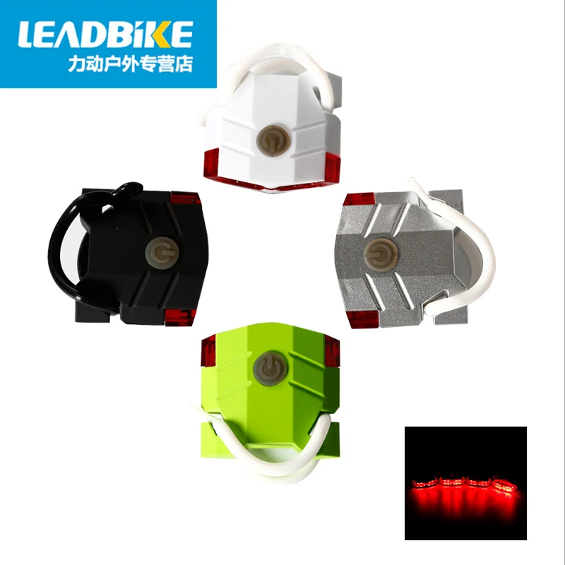 Leadbike задний фонарь для велосипеда 4 светодиодный USB Перезаряжаемый MTB дорожный