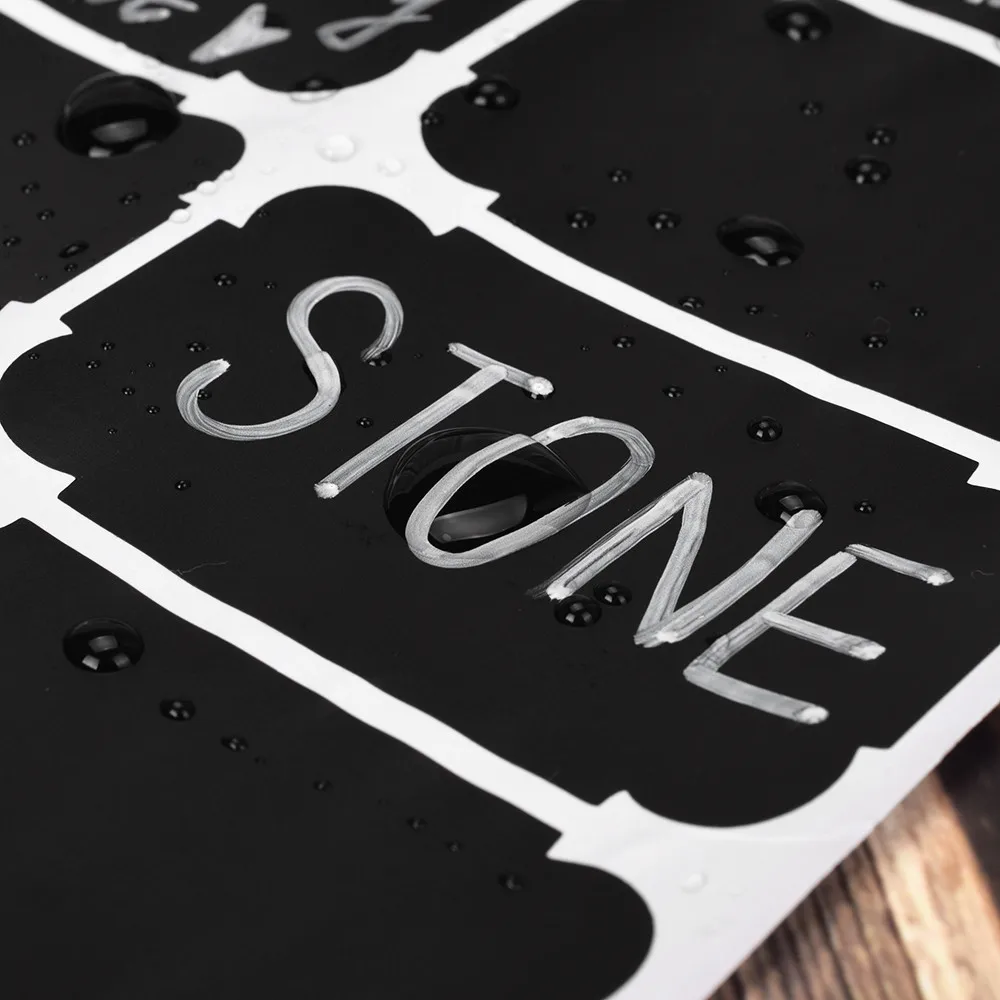 48 шт. кухонные наклейки для специй | Дом и сад