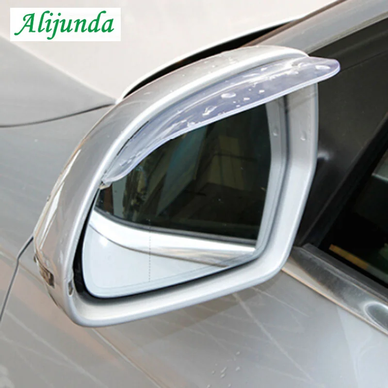 2 шт./компл. Автомобильное зеркало заднего вида защита от дождя гибкие защитные