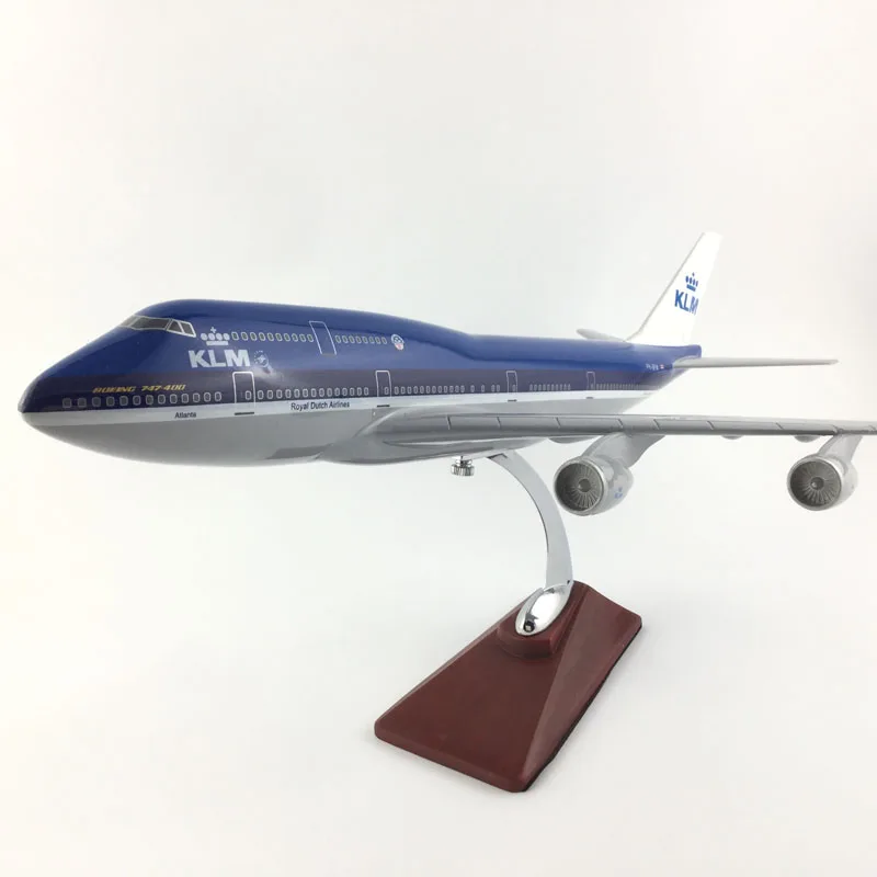 Самолет KLM airliner 45 47 см модель самолета Боинг 747 AIRLINES игрушка для детей подарок на