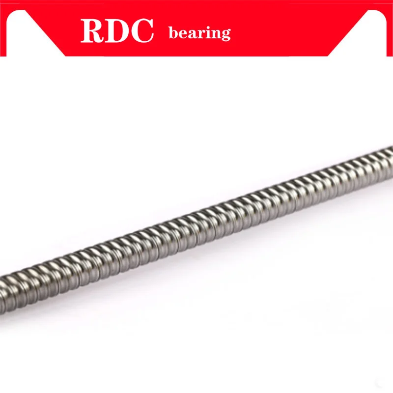 

FREE SHIPPING machined SFU1204 150 200 250 300 350 400 450 500 550 600 650 mm cold roller ball screw with 1204 single ball nut