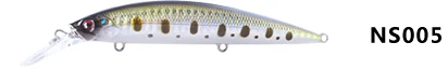 NS005 NOEBY NBL9448 Minnow 110 мм 40 г тонущий 0,2-2,5 м пластиковая приманка Мягкая приманка Peche Leurres Dur Souples рыболовные приманки Wobler Na Ryby - Цвет: NS005