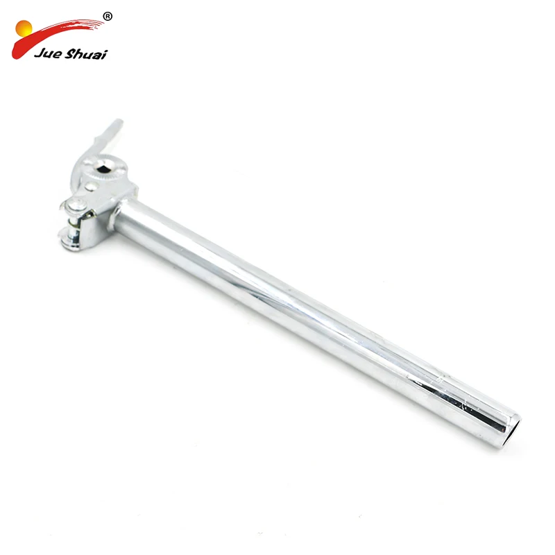 

25.4 diameter Alloy bicycle saddle adjustable Seatpost Silver Black color aluminum seatpost for MTB city road bike and ebike
