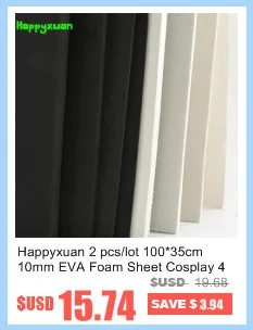 Happyxuan 10 шт./упак. 20*30 см 1,8 мм Self-кружевная тесьма eva пенопласт и напылением золотистого цвета; детская DIY ручной работы, материалы для рукоделия губчатая бумага