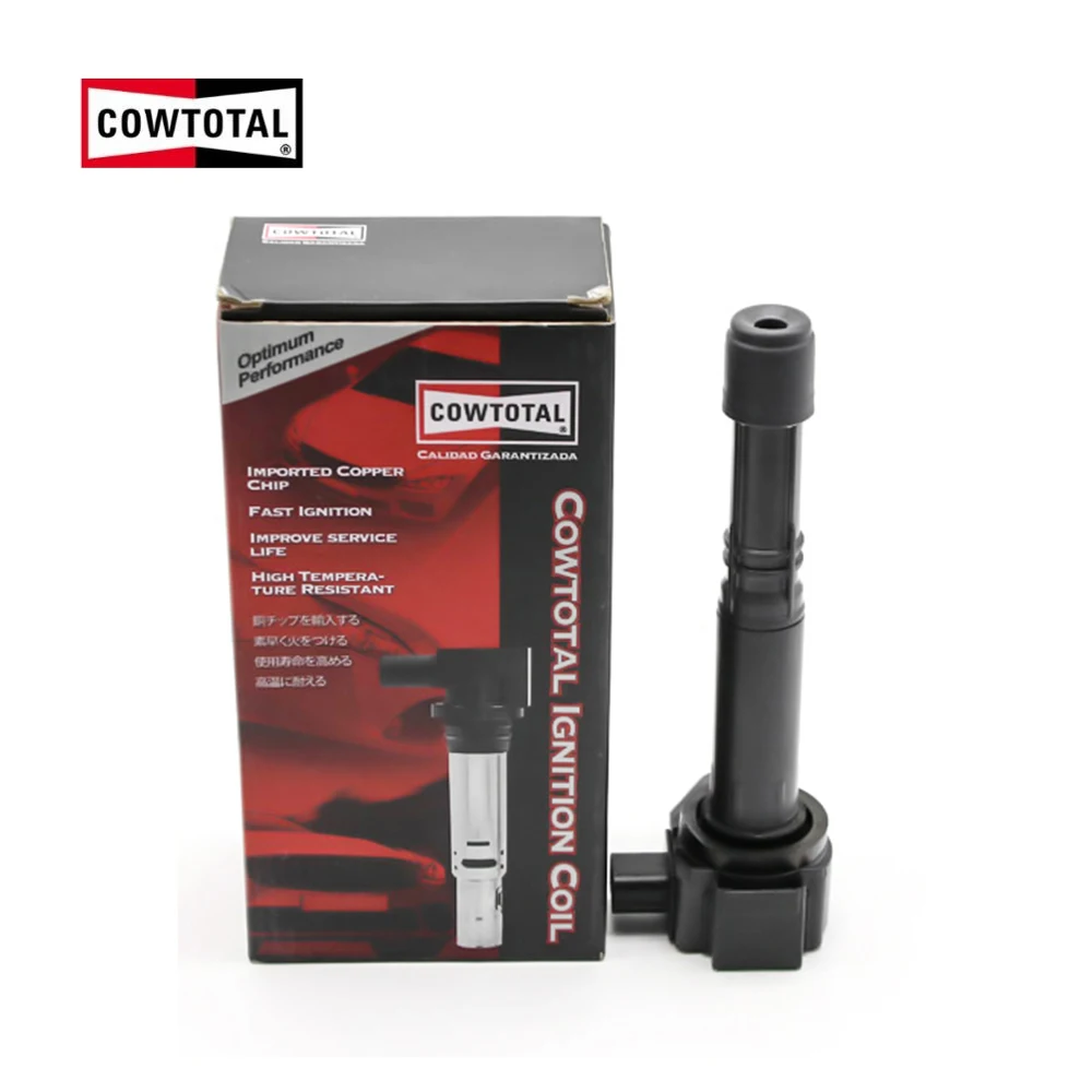 COWTOTAL Катушка зажигания для Acura TLX Код двигателя K24W7 2.4L OEM 30520-5A2-A01 (упаковка из 4) |