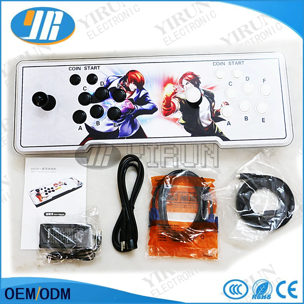 Бесплатная доставка 999 в 1 игровой автомат HD tv игровая консоль игры JAMMA джойстик с
