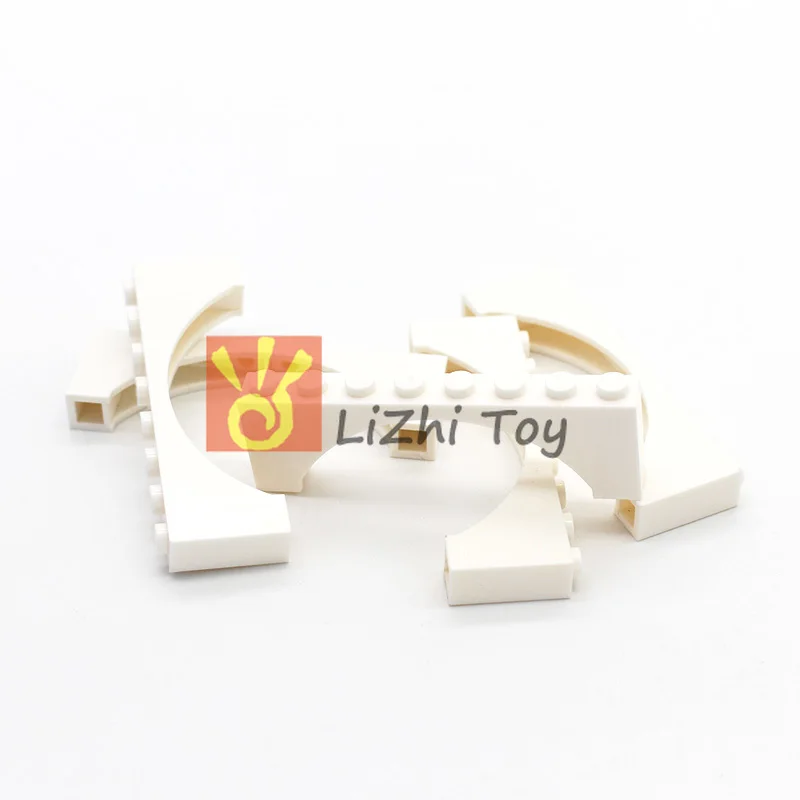 Кубики MOC 16577 свод кирпича 1x8x2 приподнятая АРКА сделай сам развивающие блочные
