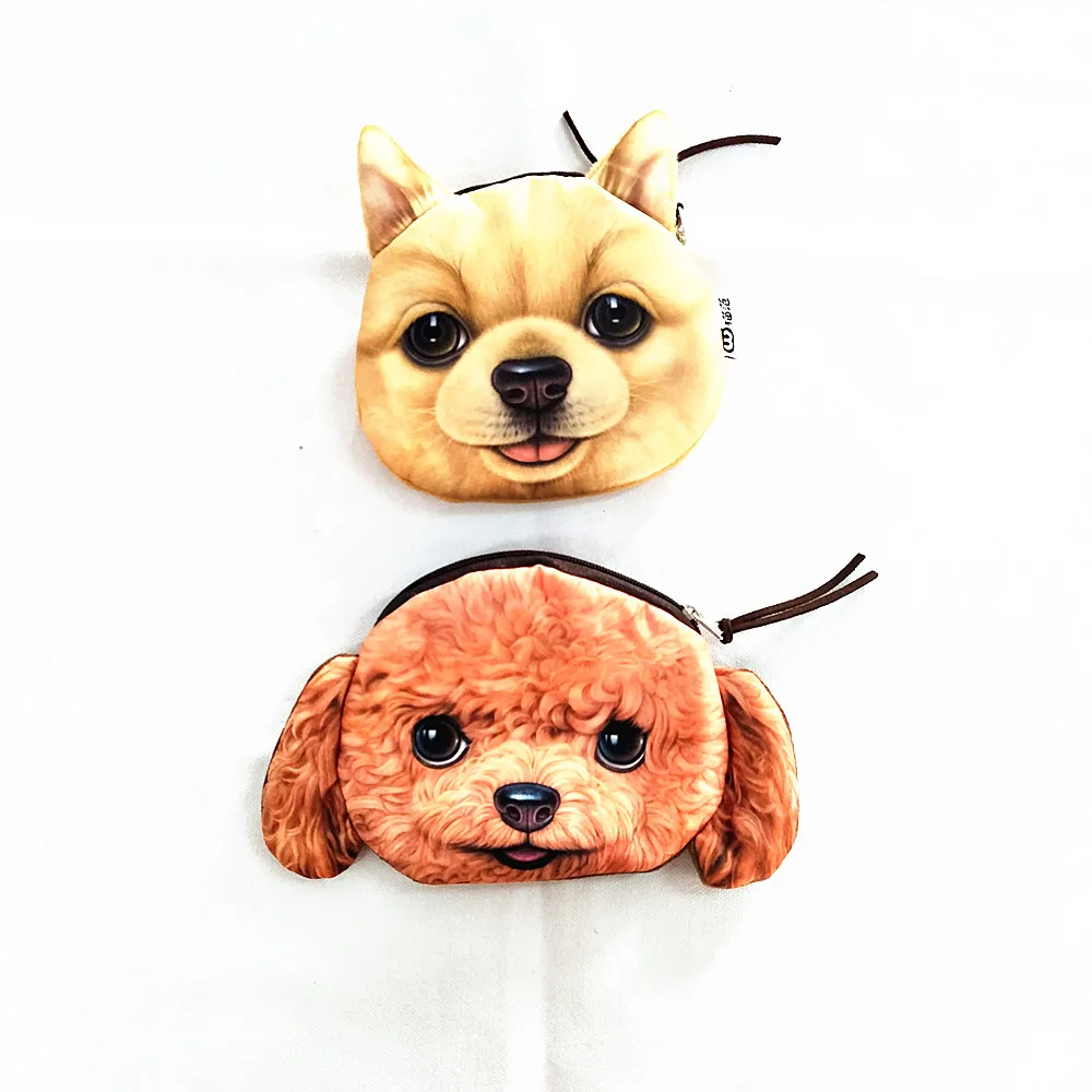M009 симпатичный мультяшный кошелек для мелочи кошка собаки персональный плюшевый