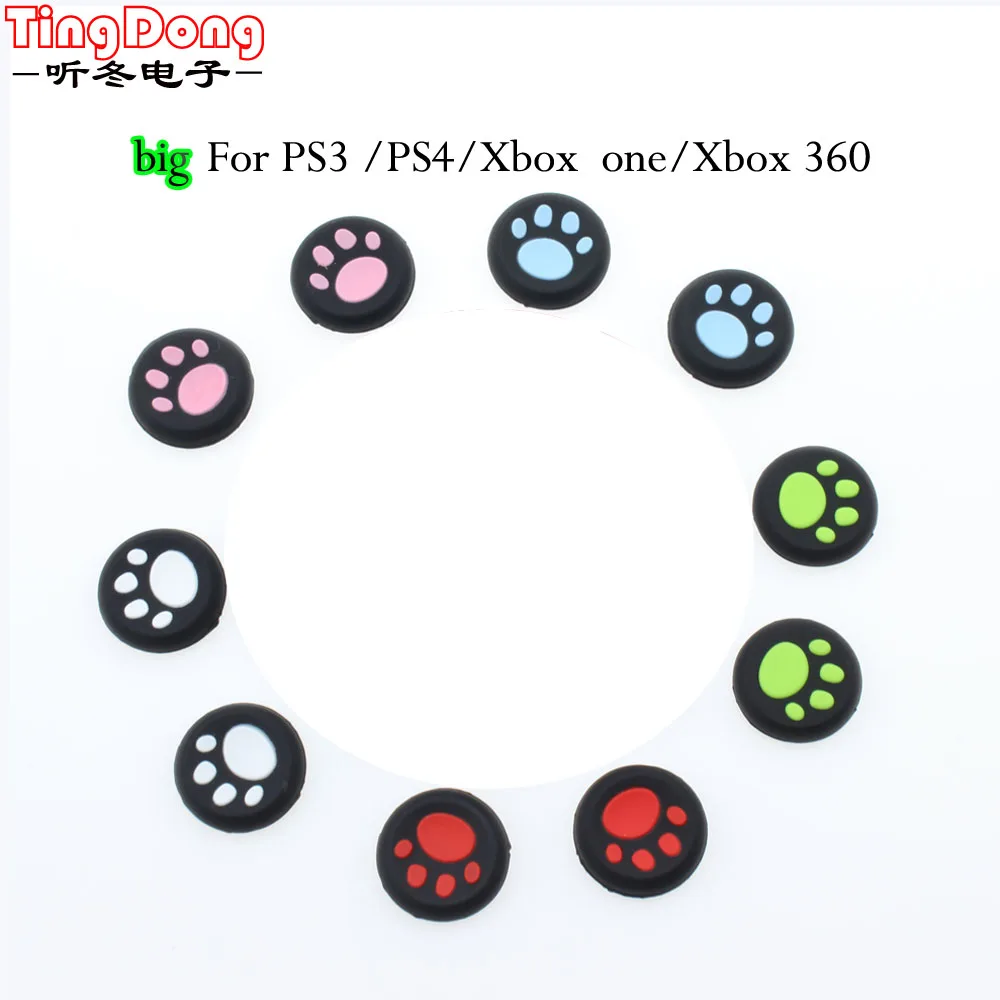 Силиконовый колпачок для джойстика в виде кошачьей лапы xbox one 360/PS4 3 контроллер