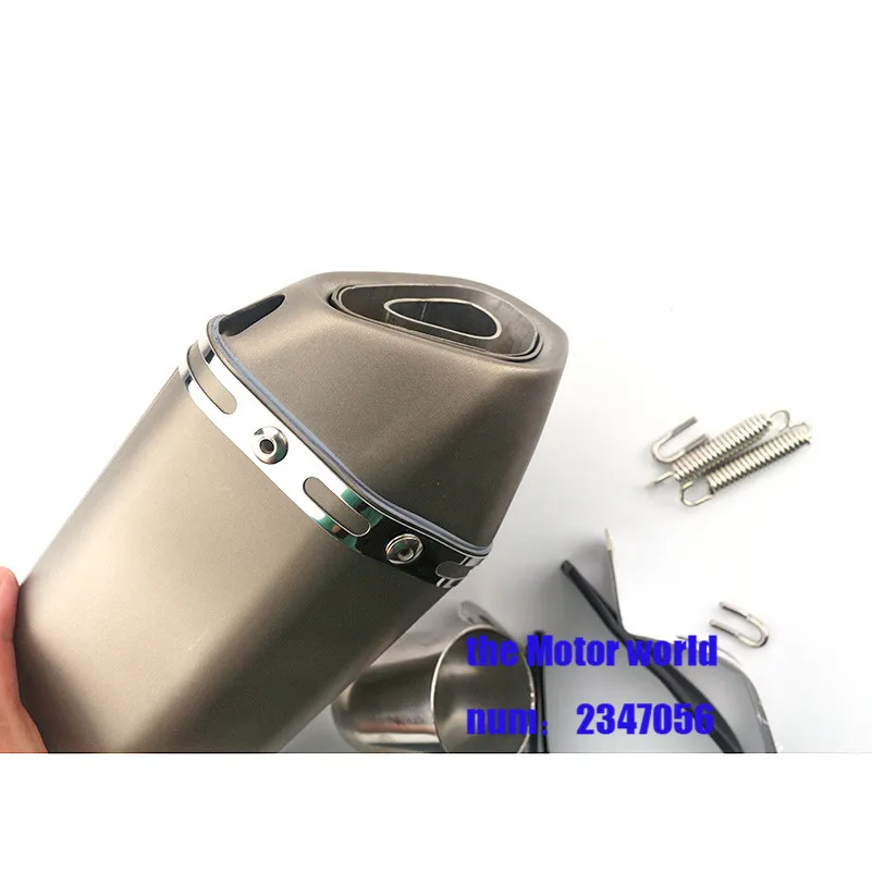 

Universal ID:51mm Motorbike Muffler Exhaust Pipe Escape Small Hexagonal Motorcycle Exhaust Muffle