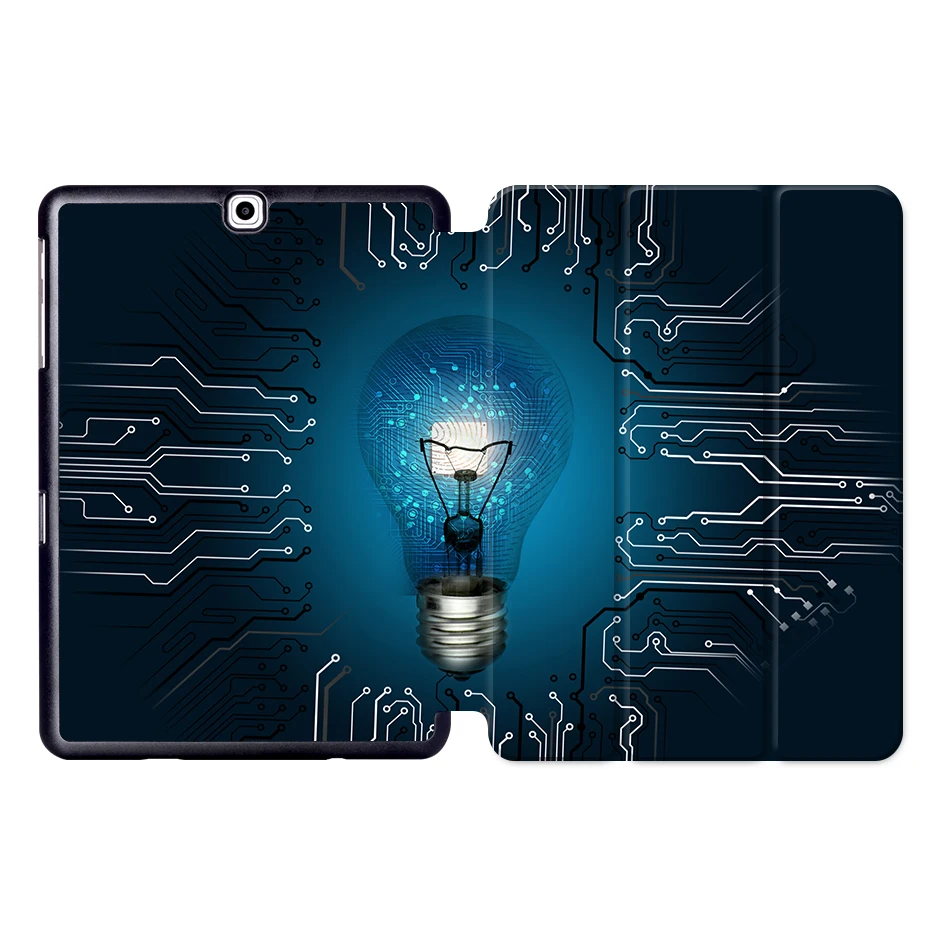 SS09 MTT Smart Cover для samsung Galaxy Tab S2 9,7 дюймов Чехол-книжка из искусственной кожи Подставка планшет чехол SM-T810 SM-T813 SM-T815 SM-T819 fundas - Цвет: SS09