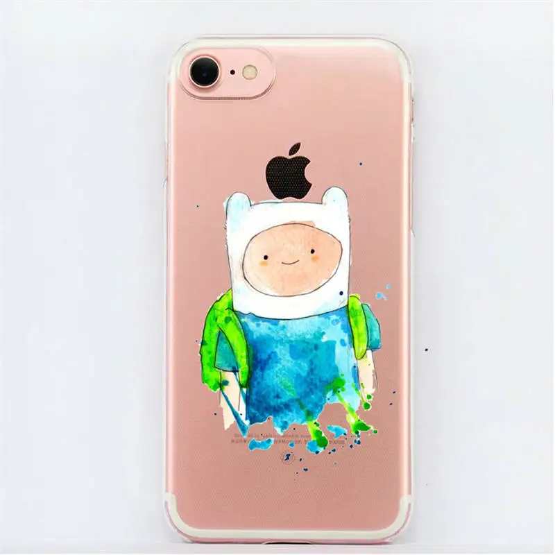 Culiai adventure time cute Beemo BMO Jake Мягкий силиконовый чехол для iPhone X 8 8Plus 6 6s 7 Plus SE