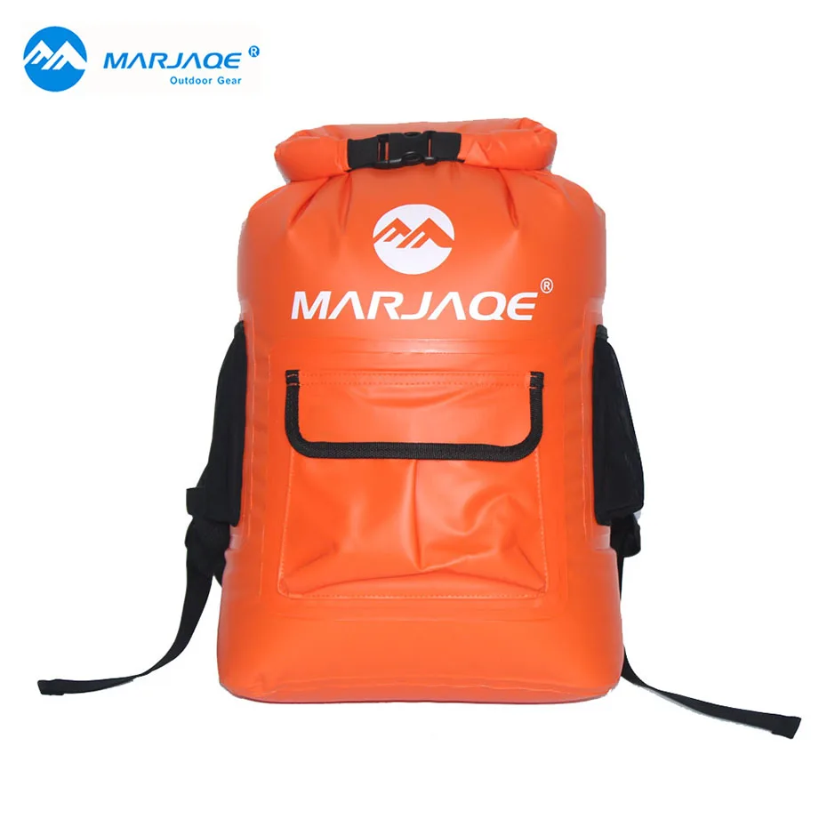 Goedkoop MARJAQE 22L Muitifunctional Duurzaam Ultralight Rafting Camping Wandelen Zwemmen Waterdichte Tas Droge Zak Outdoor Reizen Kits