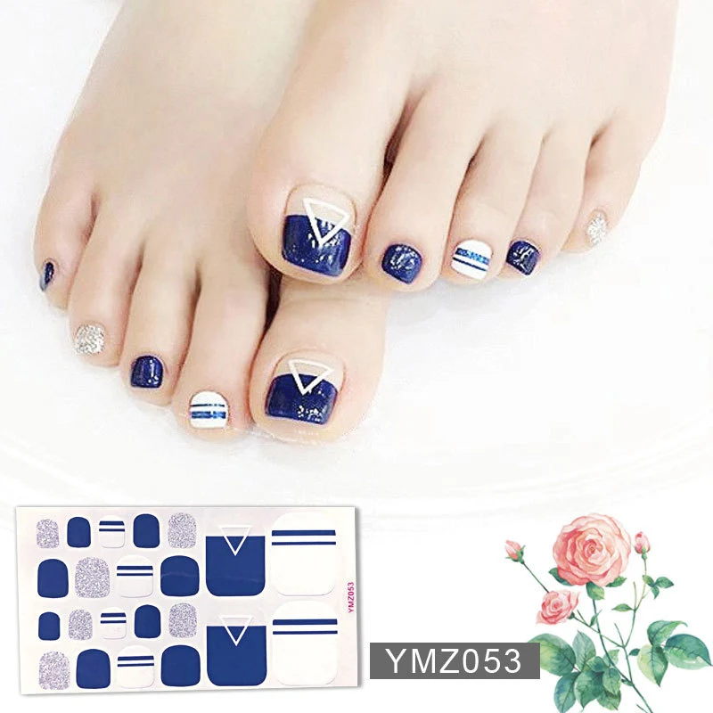 2019 Горячее предложение стикер для Ногтей Полное покрытие водонепроницаемый