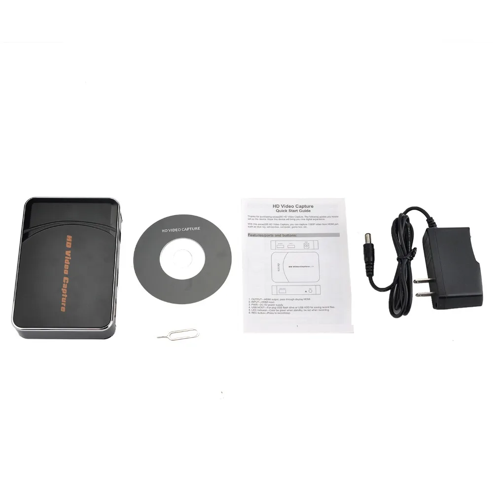 280HB HDMI Плата видеозахвата декодирование 1080P видеозапись для Blue Ray, tv STB box, компьютера, PS4 игрового плеера, с микрофоном