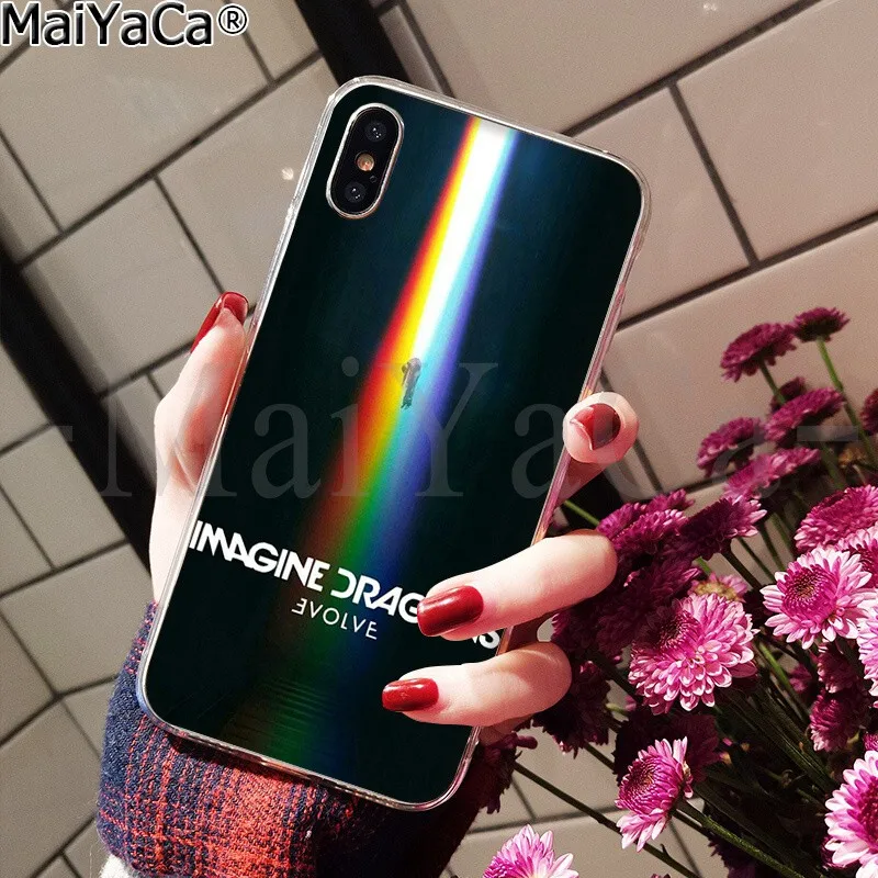 MaiYaCa imagine Dragon Ночная музыка DIY печать рисунок чехол для телефона чехол для Apple iPhone 8 7 6 6S Plus X XS MAX 5 5S SE XR