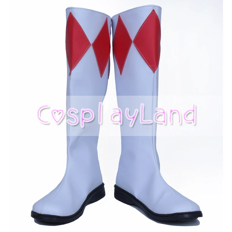 Tyranno Ranger Prince Geki/красные ботинки для костюмированной вечеринки Вечерние Мужская