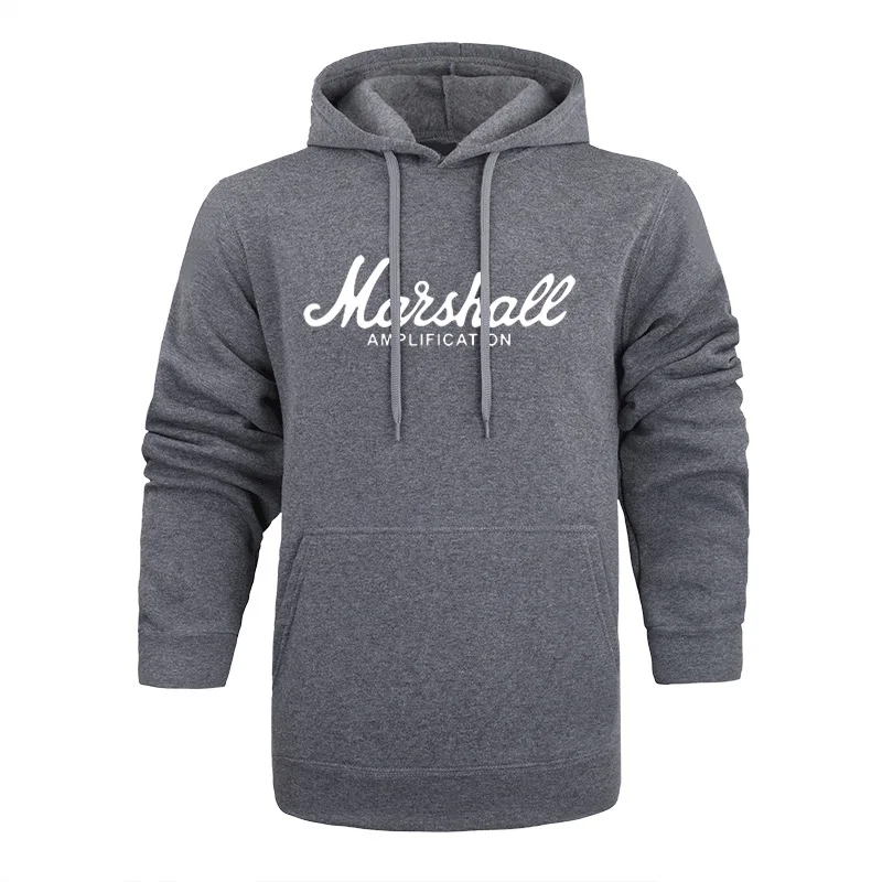 Толстовка с капюшоном Marshall на молнии со звуковой лентой мужская толстовка в