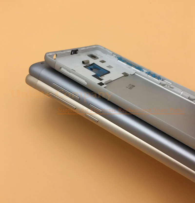 Задняя крышка батарейного отсека для Xiaomi Redmi 3s + боковые кнопки объектив вспышки