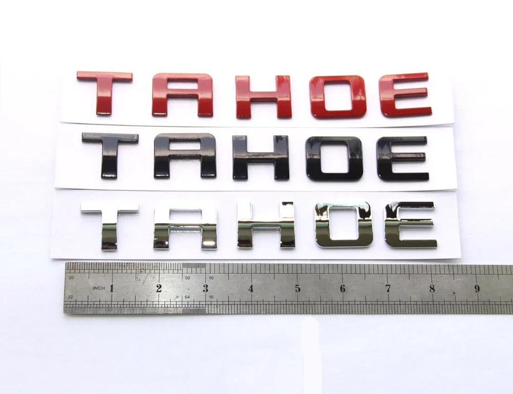 Новая заводская табличка TAHOE эмблема для 07 16 FU 2019|Наклейки салона авто| |