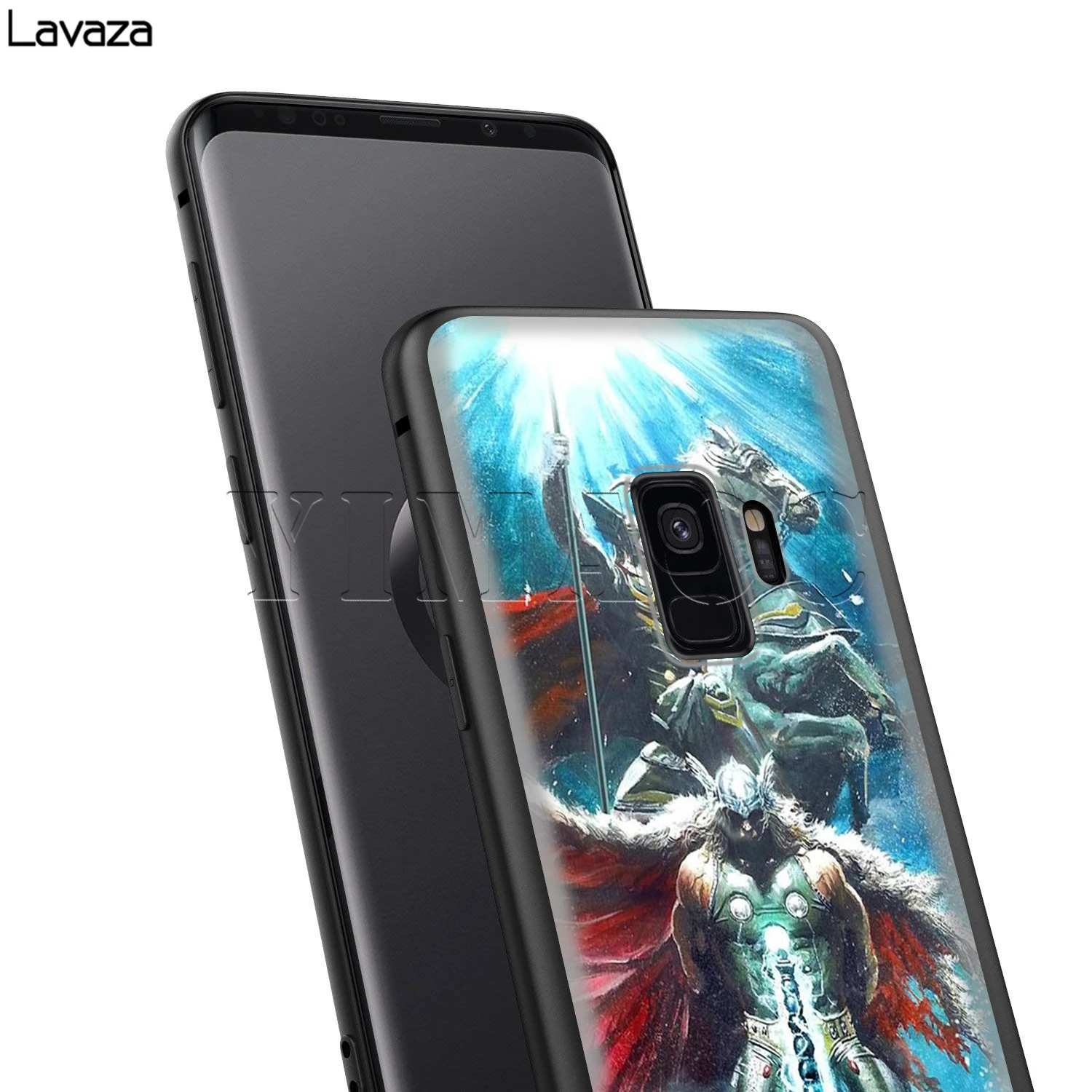 Lavaza Тор бог грома Мстители чехол для Samsung Галактики S6 S7 край J6 S8 S9 S10 плюс A3 A5 A6 A7 A8 A9