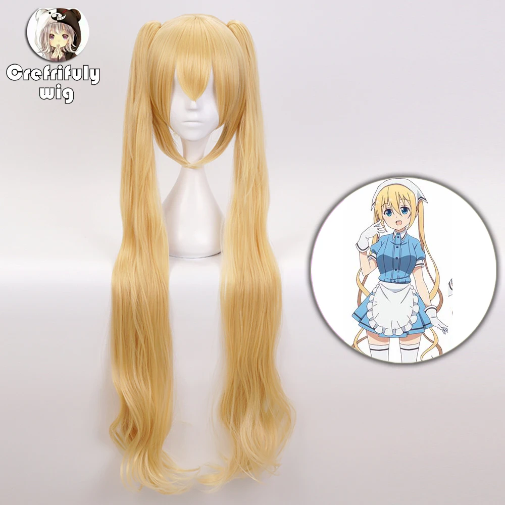Женский парик для косплея S Kaho Hinata длинный волнистый конского хвоста в стиле