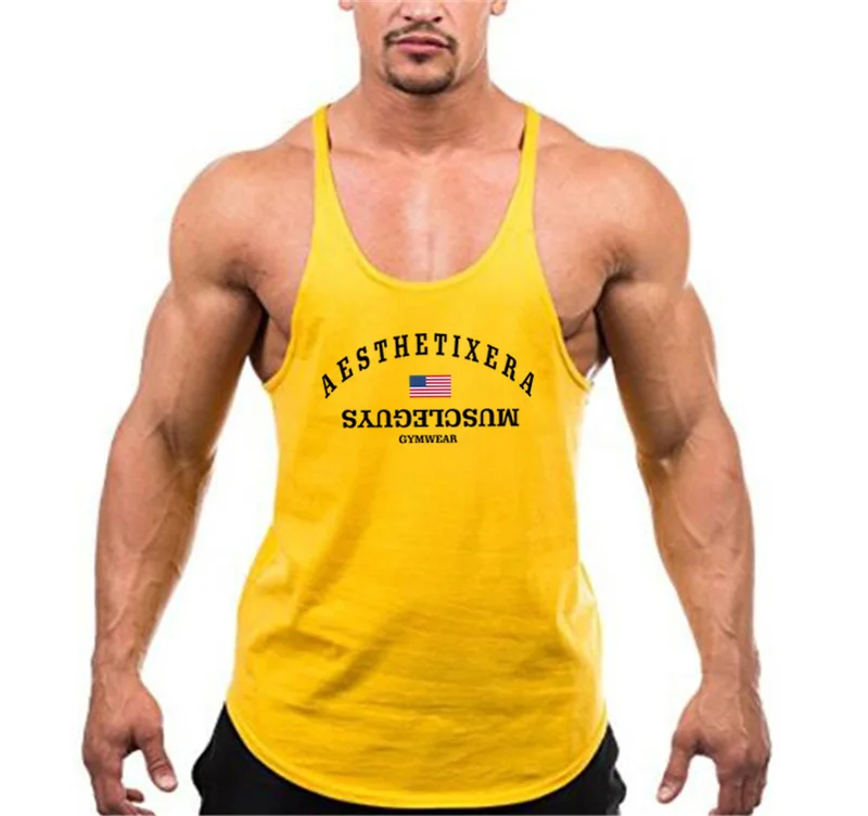 Muscleguys, жилет для тренажерного зала, мужская хлопковая толстовка с капюшоном, толстовки, одежда для фитнеса, бодибилдинг, майка, мужские футболки без рукавов, майки, топы