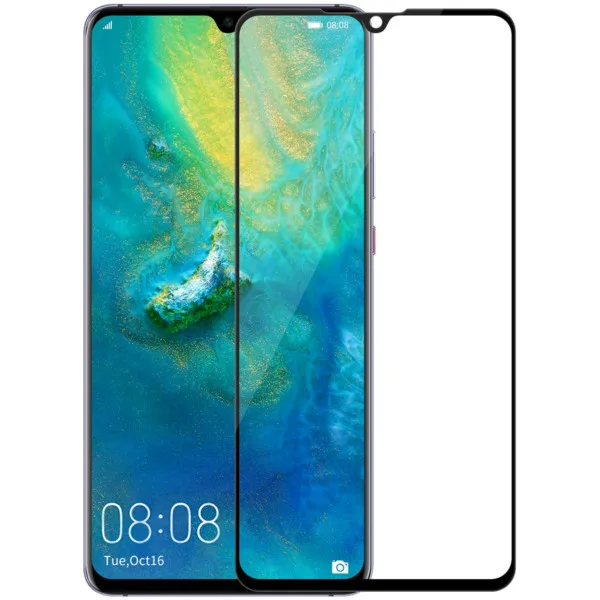 Черный NILLKIN XD CP+ MAX Защита экрана для мобильного huawei mate 20 x полное покрытие Закаленное стекло пленка для huawei mate 20x - Цвет: Черный