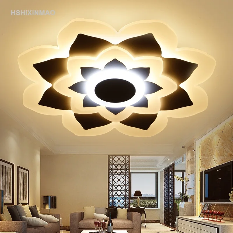 

Simple modern warm ceiling lamp round ultra-thin creative room sub-bedroom lamps restaurant lights acrylic dimming Ceilinglights