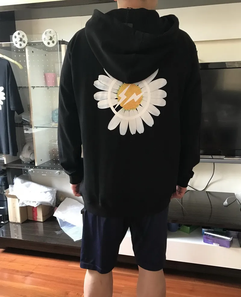 Peaceminusone толстовки Shasta Daisy логотип высококачественный принт Peaceminusone Толстовка для мужчин и женщин толстовки