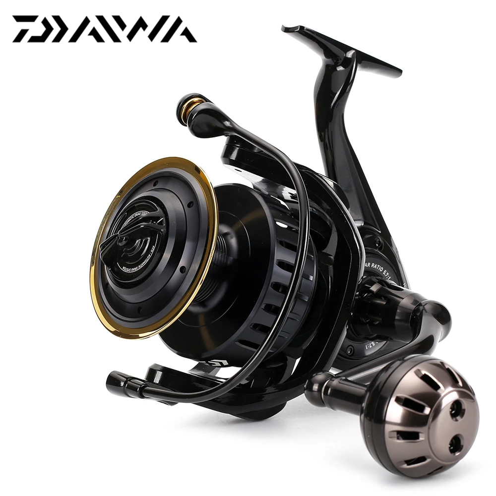 Бесплатная Экспресс 100% Оригинальный Daiwa SALTIGA 7000 H спиннинговая Рыболовная катушка