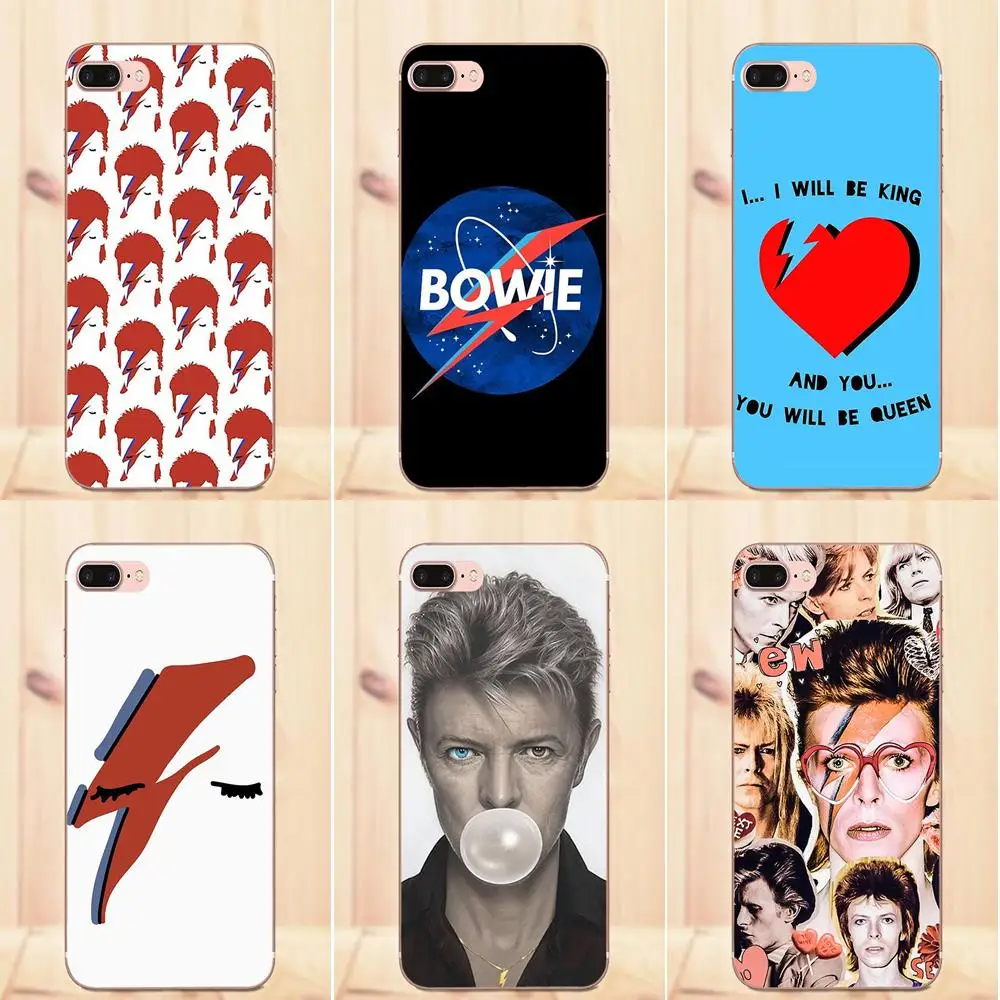 Maerknon для Huawei Honor 4C 5A 5X 6A 6C 6X 7X 9 V8 V10 Mate 7 8 10 P9 P20 Pro Lite Play TPU новый стиль David Bowie Art|Бамперы|