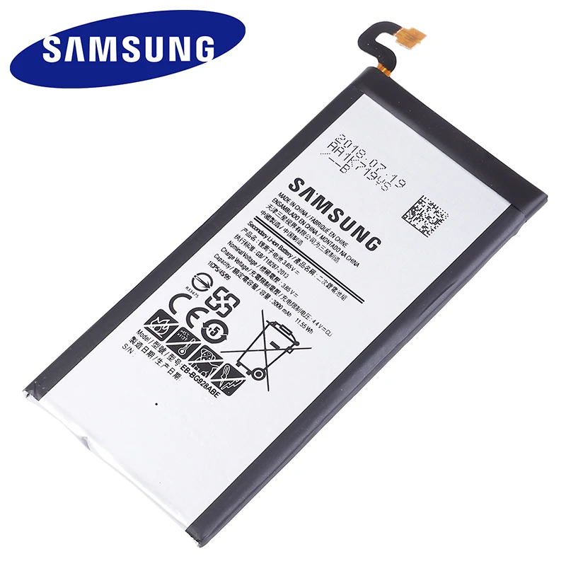 Оригинальный аккумулятор для SAMSUNG GALAXY S6 edge Plus телефон G928P G928F G928V G9280 G9287 S6edgePlus 3000