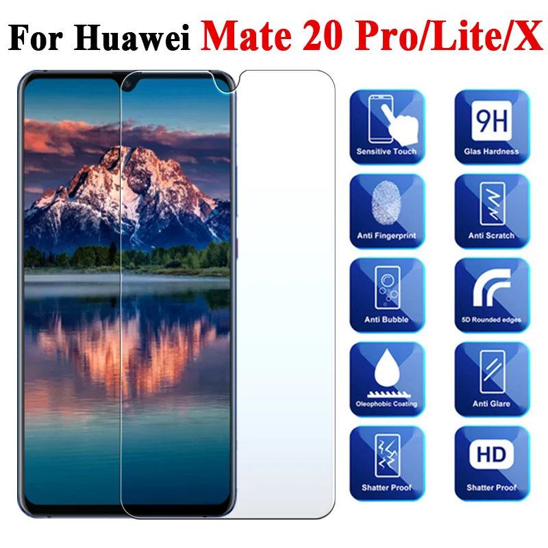 Закаленное стекло для Huawei P10 P20 P30 Pro lite honor 9 10 защитная пленка 2.5D 9H на телефон