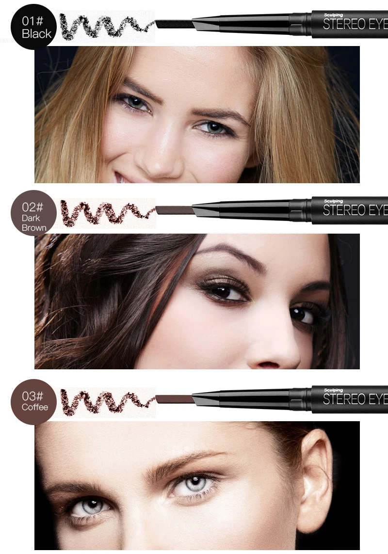 Magical Halo Eyebrow Enhancer водонепроницаемый для роста бровей Макияж карандаш для бровей