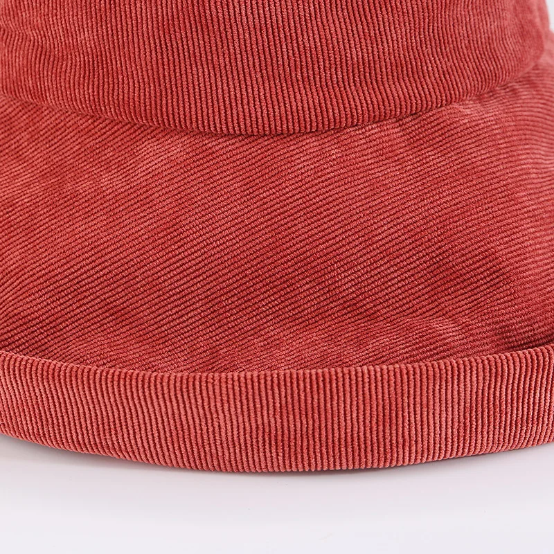 Новая осенне-зимняя Вельветовая шляпа с большими полями для женщин однотонная