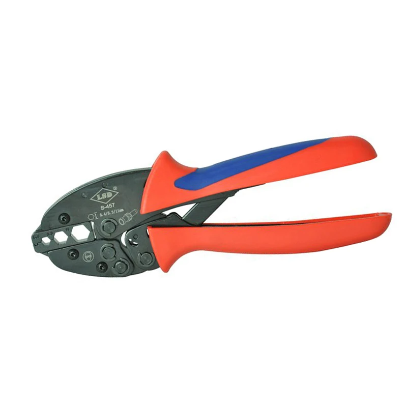 

S-457 High Quality Hand Crimping hand Tools for crimping coaxical cables 4C, 5,7C, CABLE Ratchet Pliers multitool