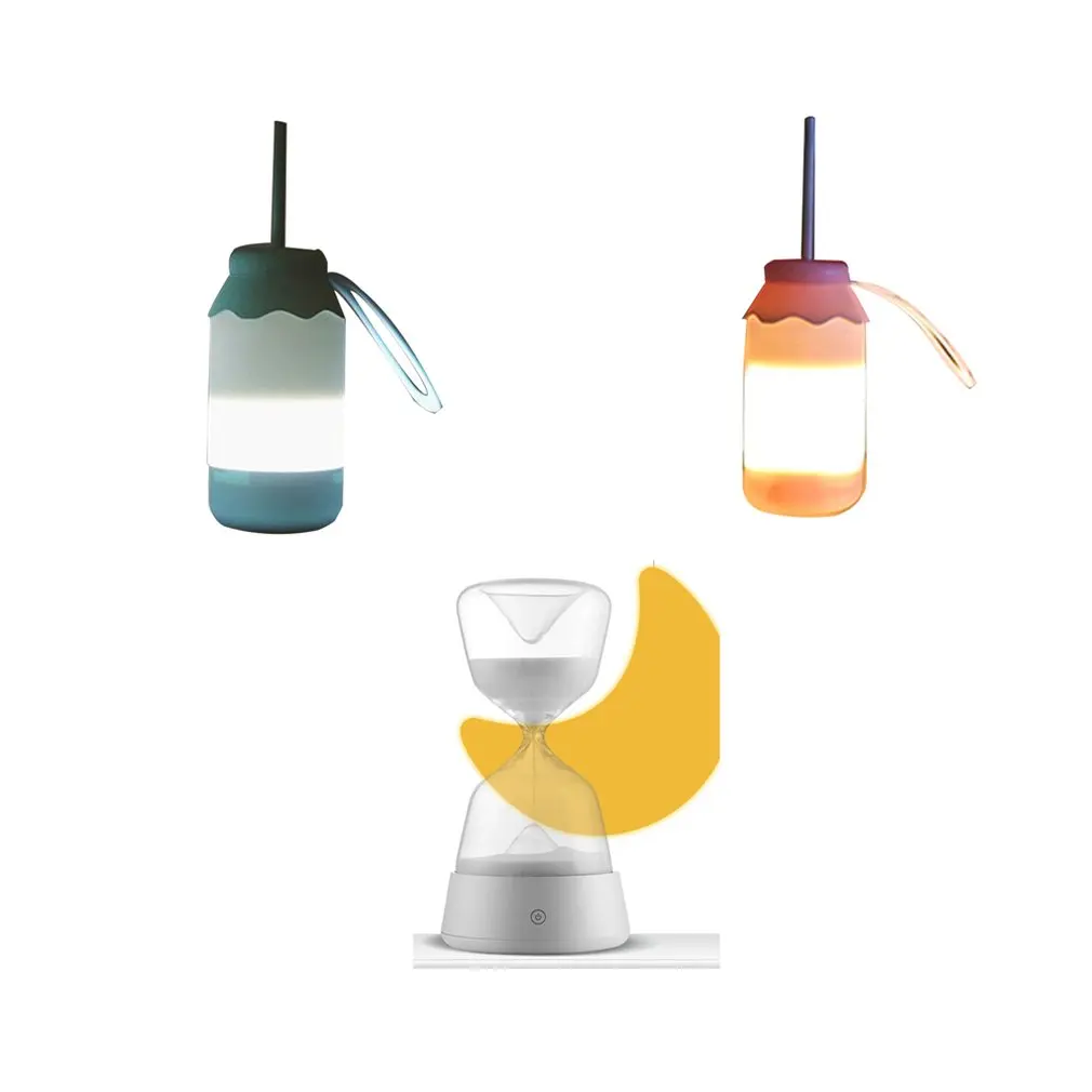 Творческий Телескопический Dimmable ночник зарядка через Usb ребенка кормление