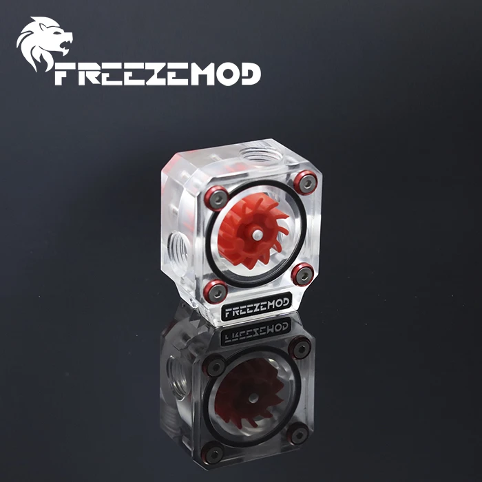 Индикатор расхода воды FREEZEMOD для компьютера 3 режима RGB Aurora эффект освещения. LSJ