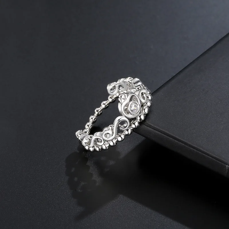 JUREO Cubic Zirconia Rings Copper Plated AAA CZ Fashion Party Jewelry For Women | Украшения и аксессуары