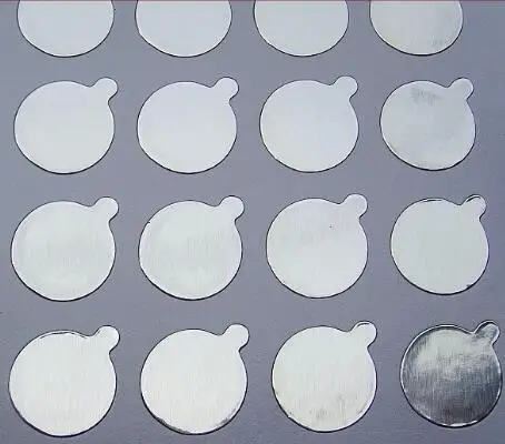 Герметизирующие наклейки из алюминиевой фольги с ручкой для зубной пасты