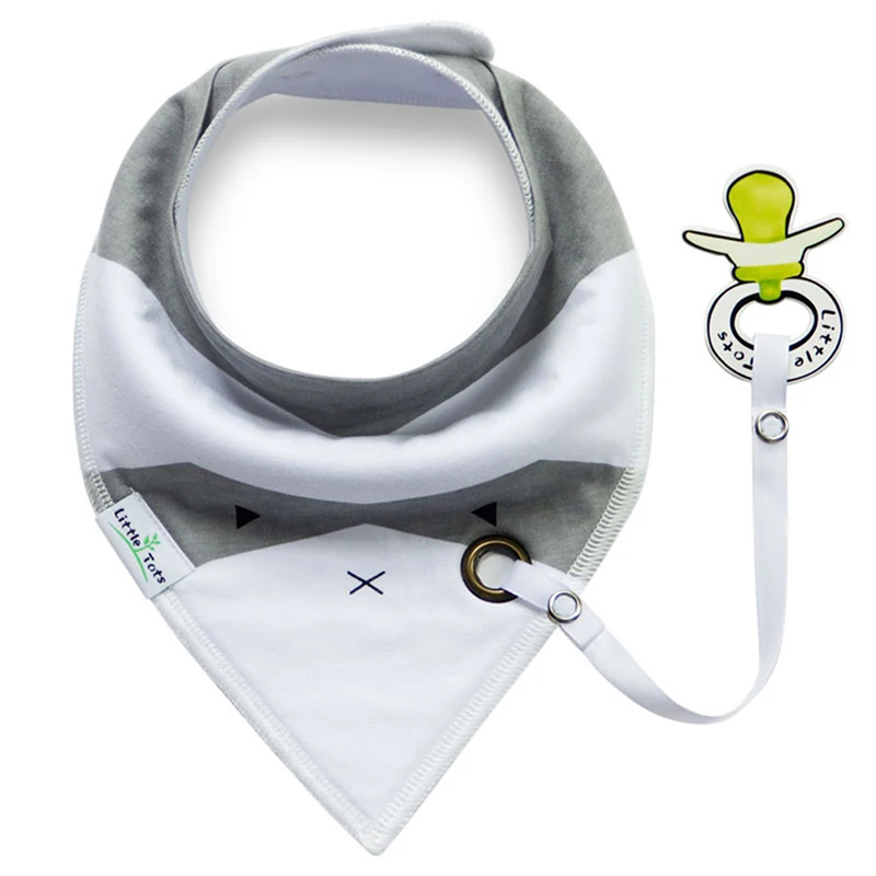 baby bibs Baberos Easy to Carry Nipple with Rope Cartoon slabbetjes Infant Bandana Dribble Bib For Newborn Feeding LA814954 | Детская