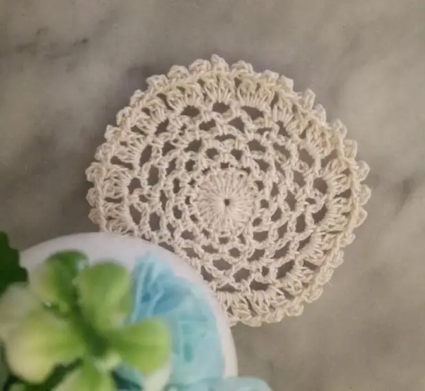 Лидер продаж крючком стол место коврик из ткани на шнуровке хлопковая салфетка